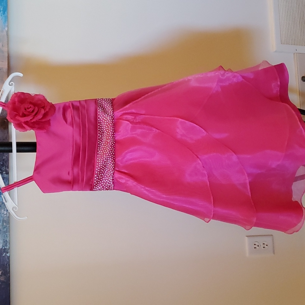 Girls Pink Formal Dress Brand New